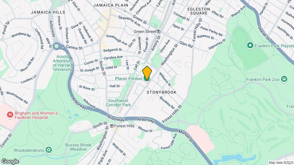 Jamaica Plain Map and Location Details