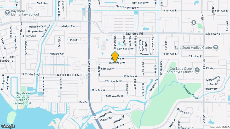 812 65th Ave Dr W Map and Location Details