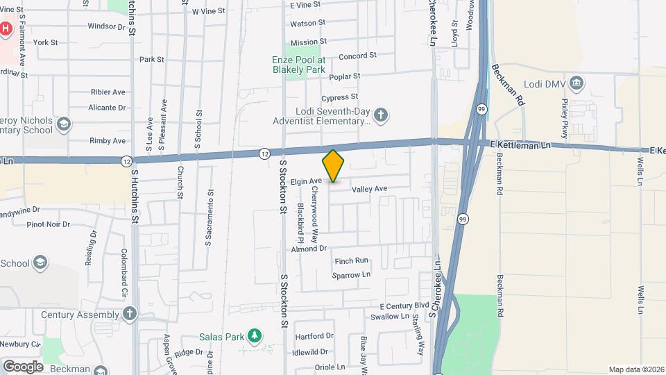 355 Valley Ave Mapa y Detalles de la Ubicación