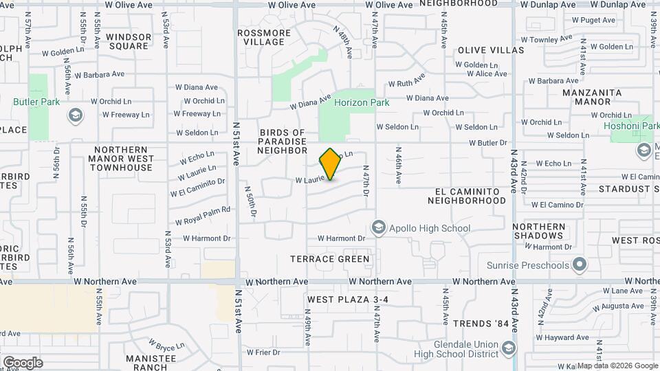 4808 W El Caminito Dr, Unit 924 Map and Location Details
