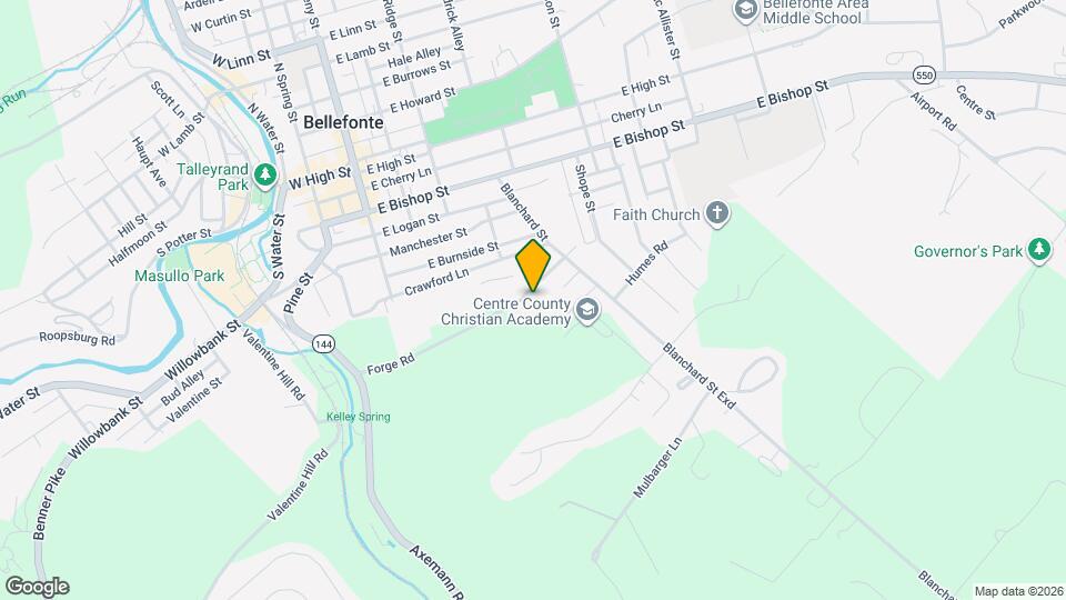274 Forge Rd Map and Location Details