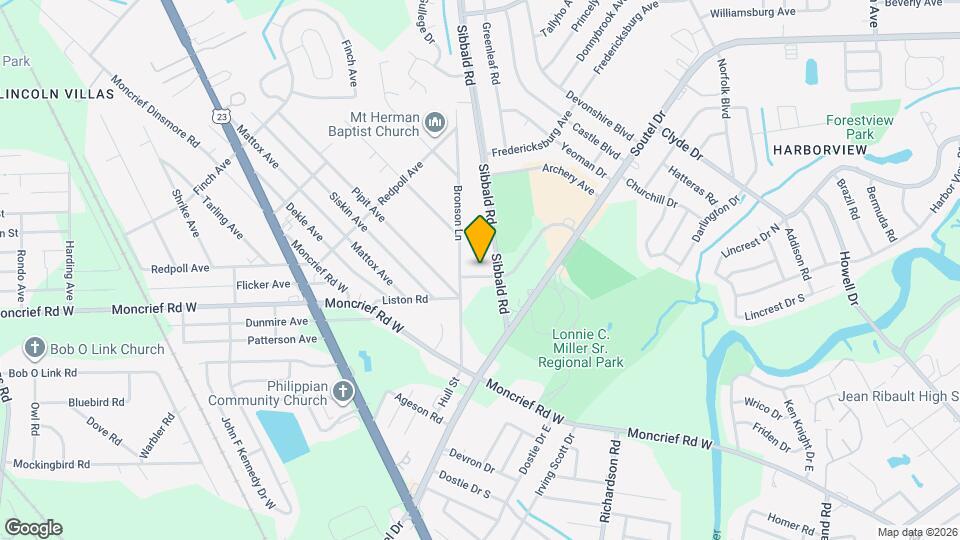 5423 Linda Ln Map and Location Details