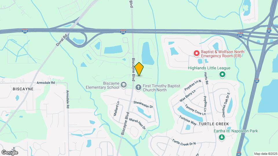 1329 Biscayne Grove Ln Map and Location Details