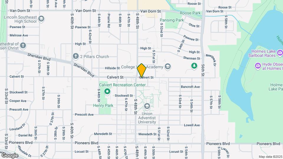 4829 Calvert St Map and Location Details