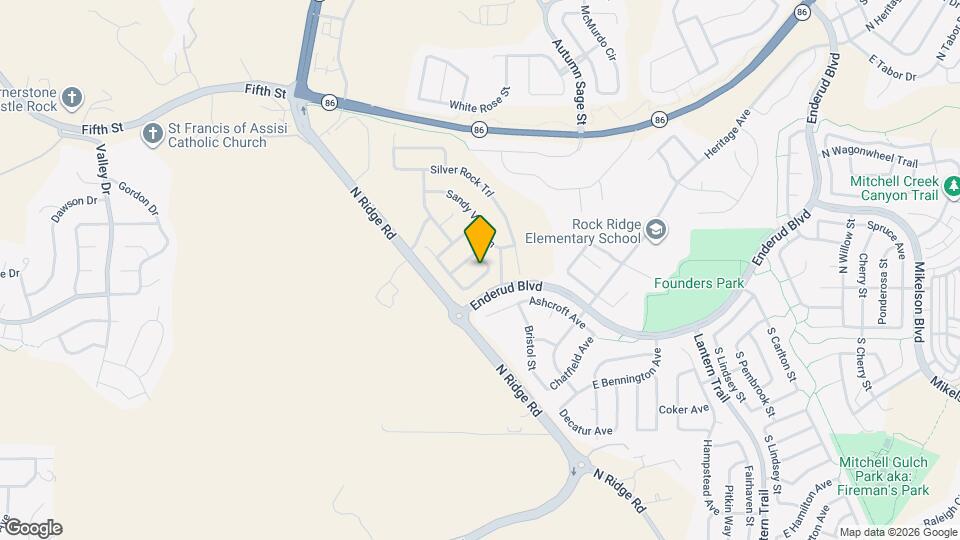 3915 Red Valley Cir Map and Location Details