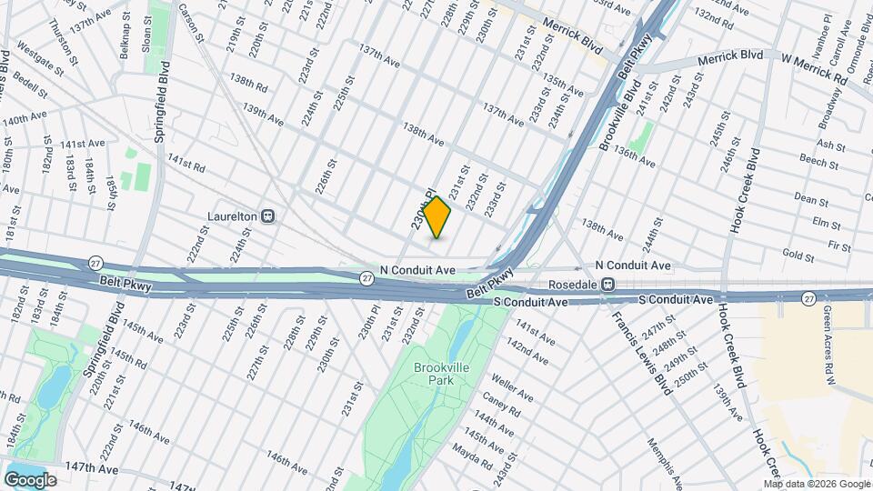 139-51 231st St, Unit 1 Map and Location Details
