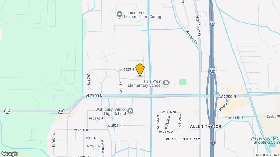 2720 W 2775 N Map and Location Details