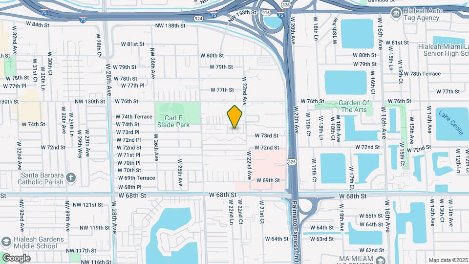 2246 W 74th St, Unit 201-10 Mapa y Detalles de la Ubicación