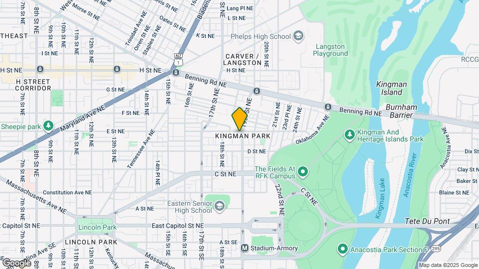 434 19th St NE Map and Location Details