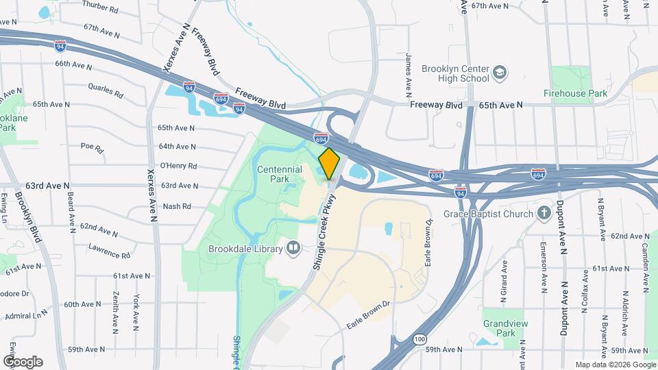 Shingle Creek Towers Apartment Map and Location Details