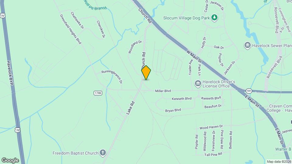 311 Church Rd Map and Location Details