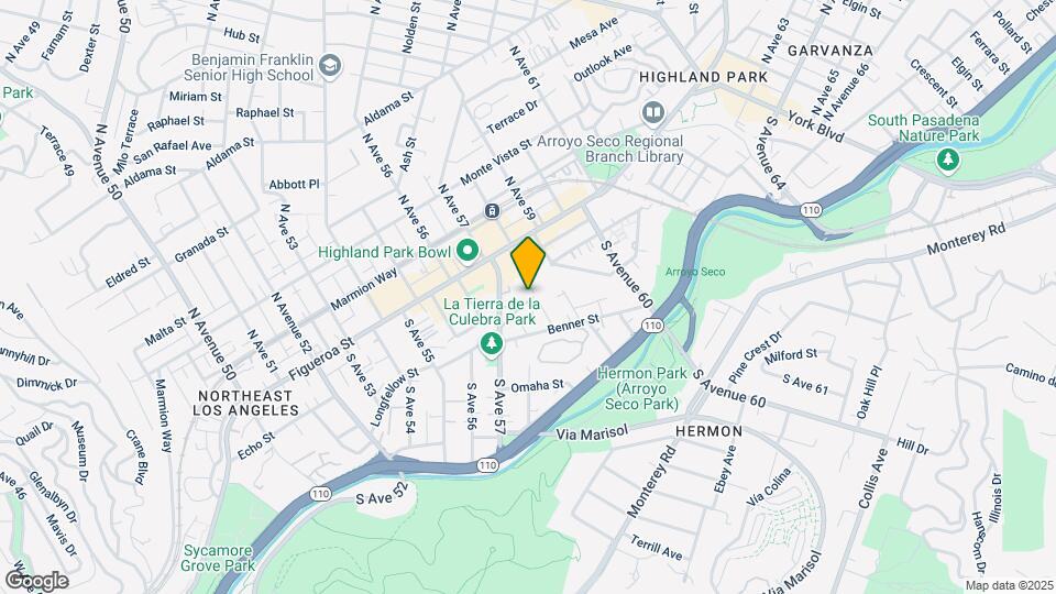 172 S Avenue 58 Map and Location Details