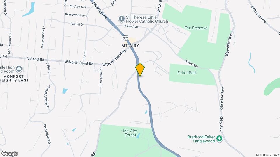 5332 Colerain Ave Map and Location Details