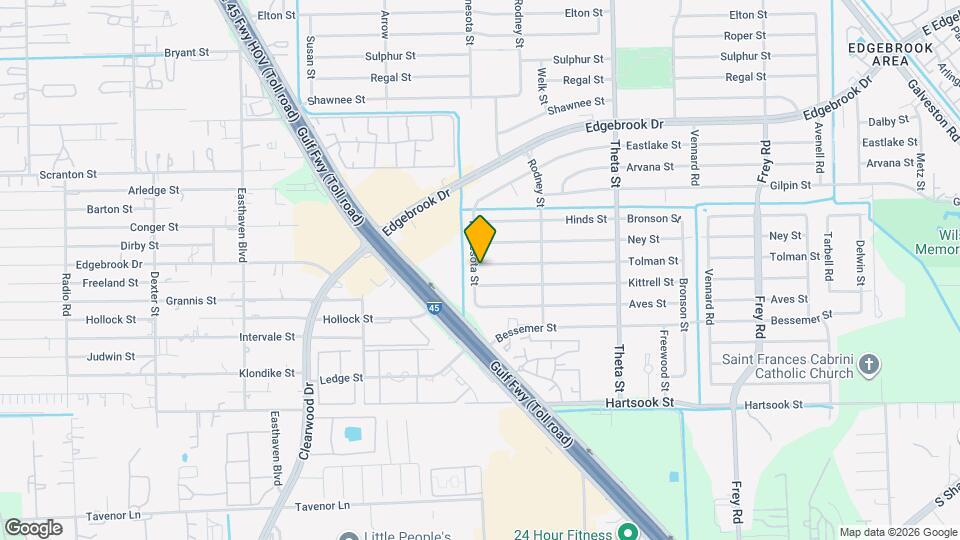 9902 Tolman St Map and Location Details