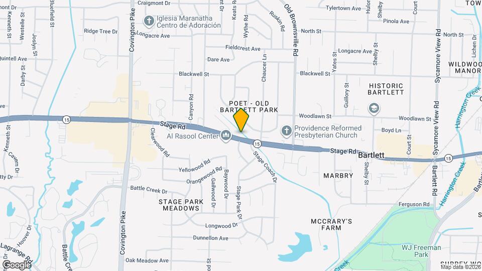 5352 Stage Rd Map and Location Details