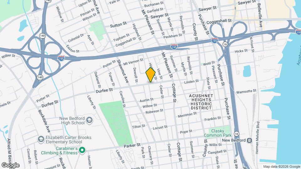 180 Richmond St Map and Location Details