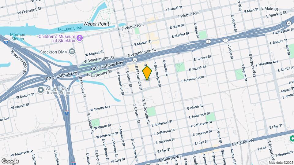517 N Hunter St Mapa y Detalles de la Ubicación