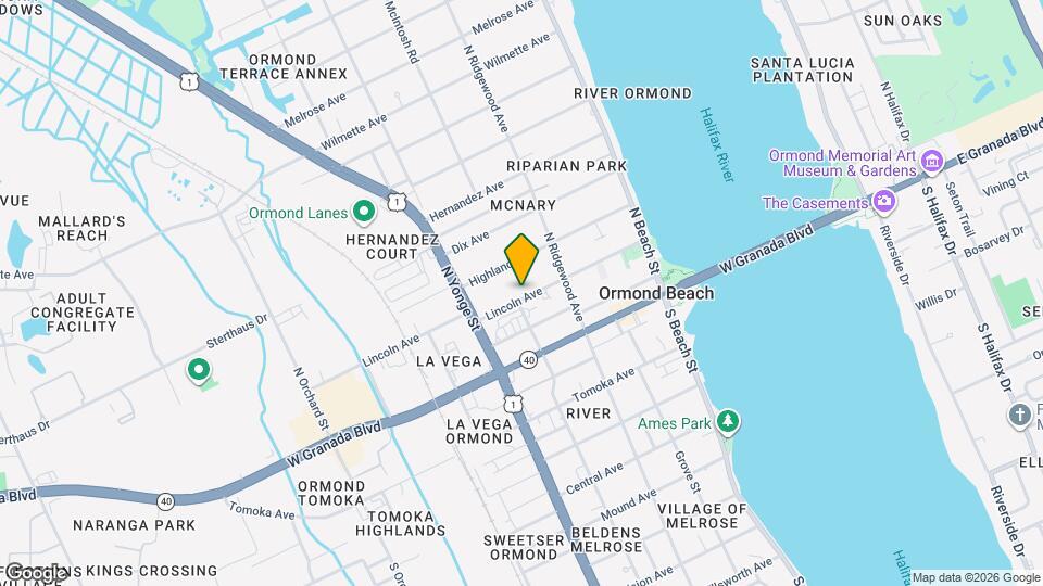 169 Lincoln Ave Map and Location Details