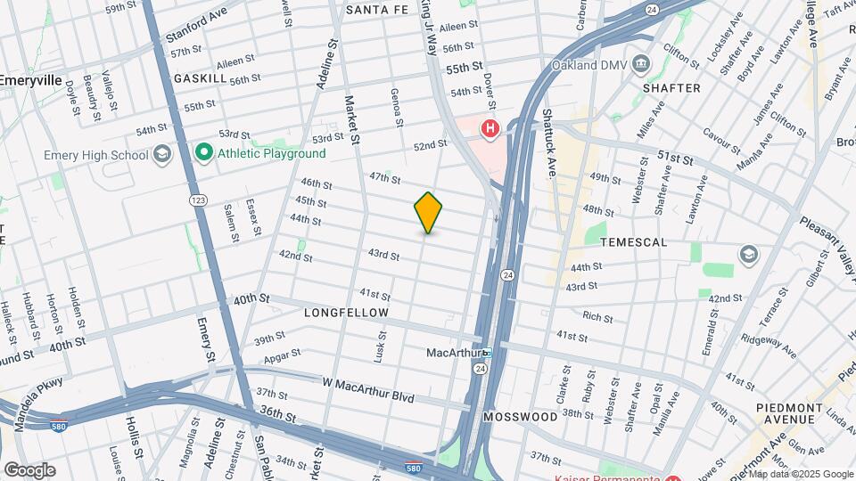 4402 West St Map and Location Details