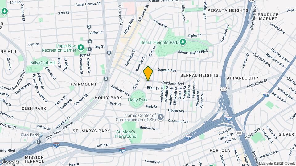 305 Bocana St Map and Location Details
