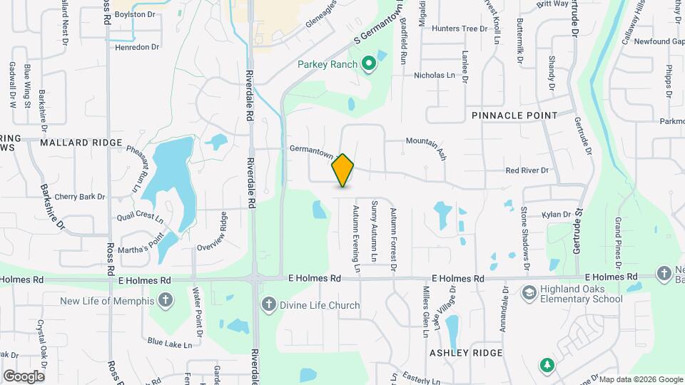 7126 Autumn Forrest Dr Map and Location Details