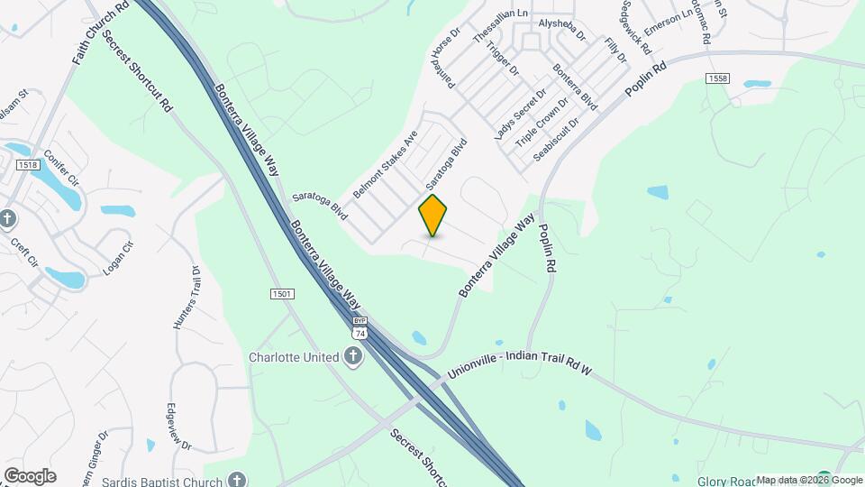 206 Audra Faye Ln Map and Location Details