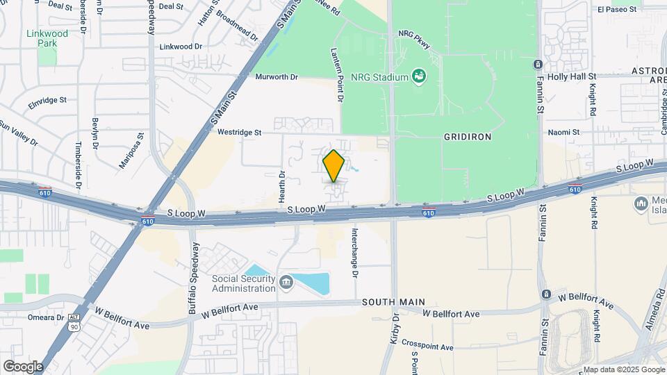 2400 S Loop W, Unit 1-1501 Map and Location Details