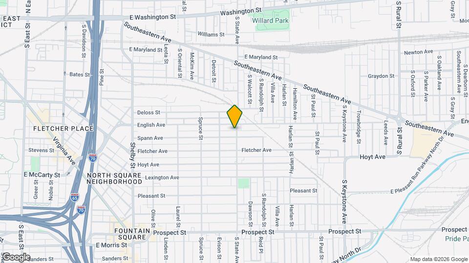 518 S State Ave Map and Location Details