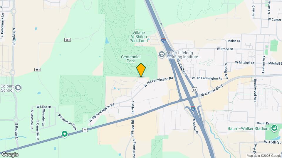720 S Mount Millsap Ln Map and Location Details