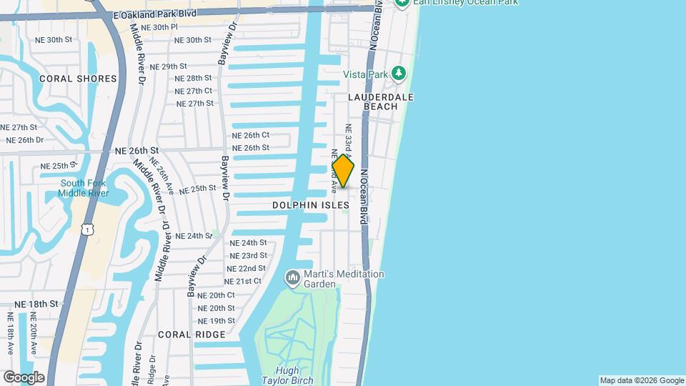 2221 NE 33rd Ave Mapa y Detalles de la Ubicación