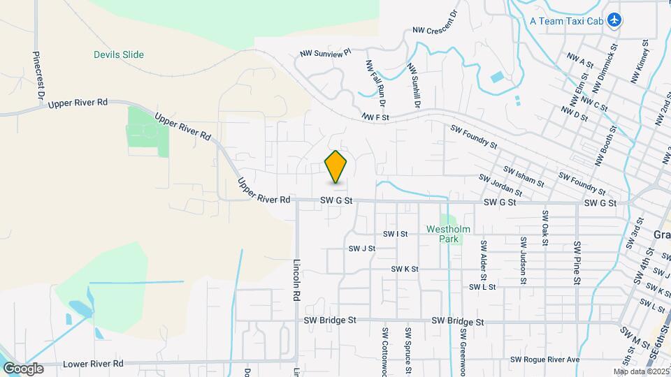 1026 SW Oliver Pl Map and Location Details