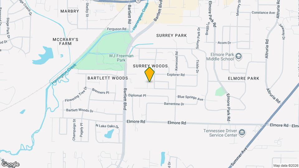 2544 Jumper Ln, Unit 2305 Map and Location Details