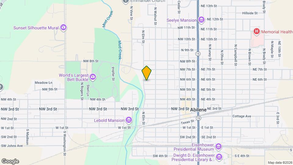 617 NW 6th St Map and Location Details