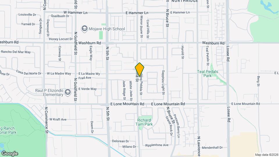 4941 Drifting Pebble St Mapa y Detalles de la Ubicación