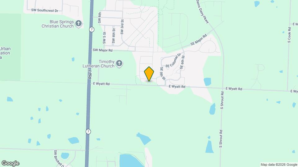 8102 SW 1st St Map and Location Details