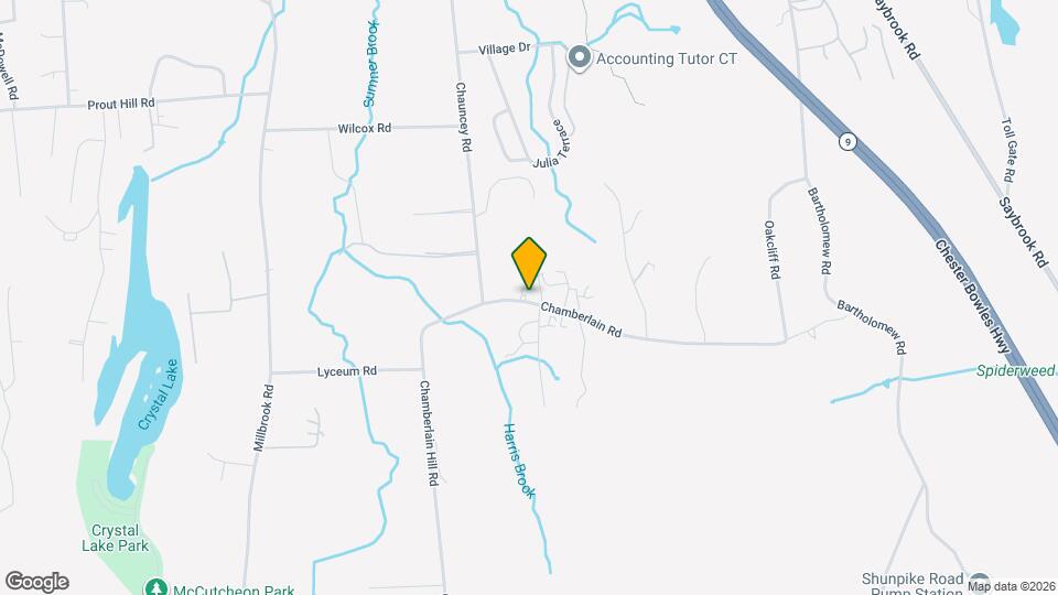 320 Chamberlain Rd Map and Location Details