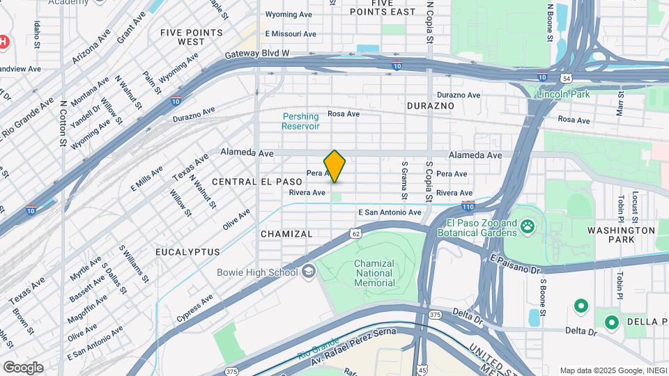 3201 S Rivera Ave Mapa y Detalles de la Ubicación
