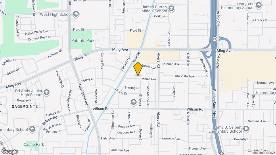 4220 Parker Ave Map and Location Details