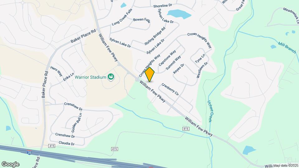 1241 Pinnacle Dr Map and Location Details