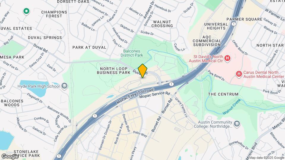 3201 Duval Rd Mapa y Detalles de la Ubicación