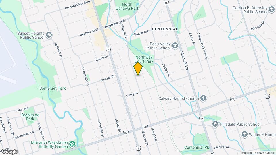 859 Mary St N Map and Location Details