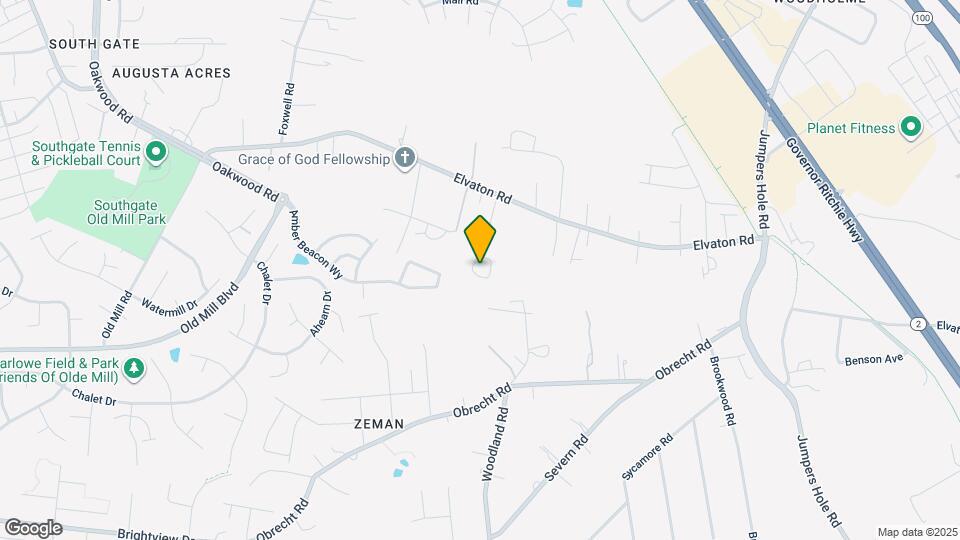 8309 Richardson Nursery Rd Map and Location Details