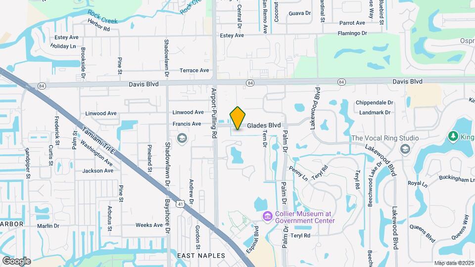 34 Glades Blvd Map and Location Details