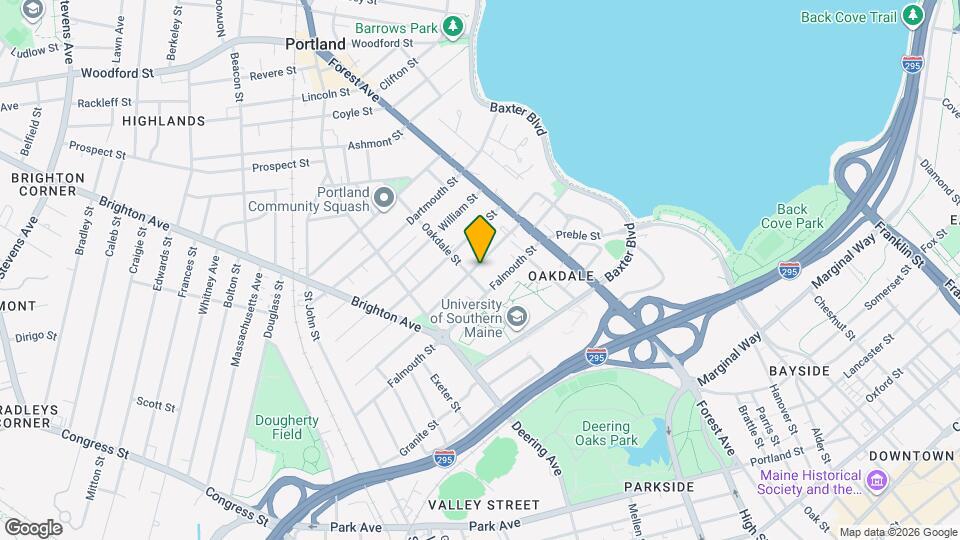 58 Fessenden St, Unit 3 Mapa y Detalles de la Ubicación