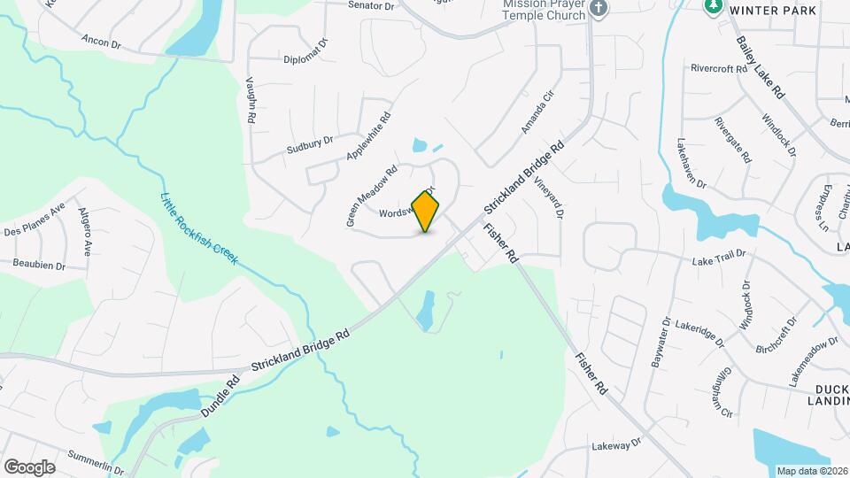 6517 Green Meadow Rd Map and Location Details