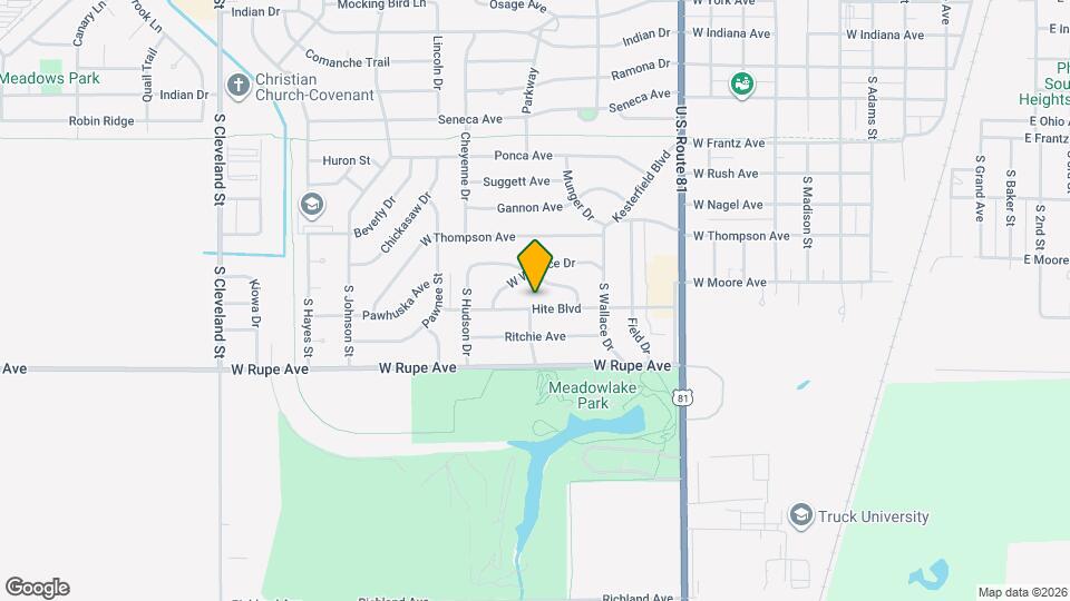 1326 Hite Blvd Map and Location Details