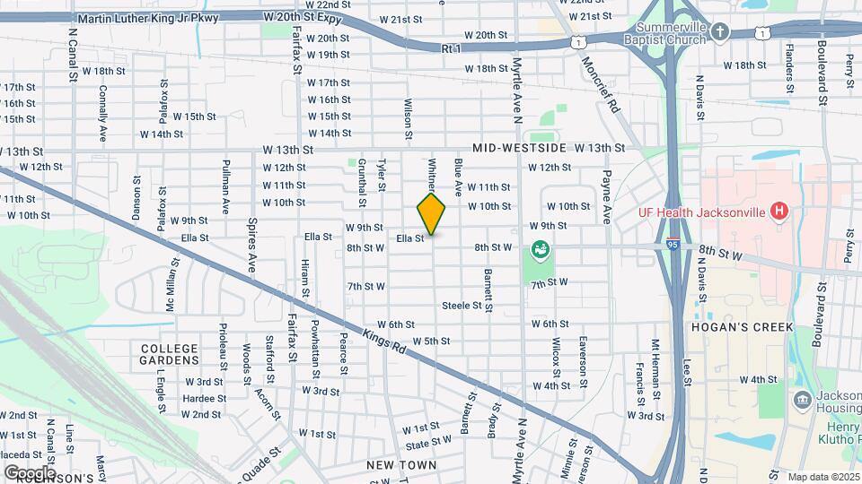 1820 Whitner St Map and Location Details