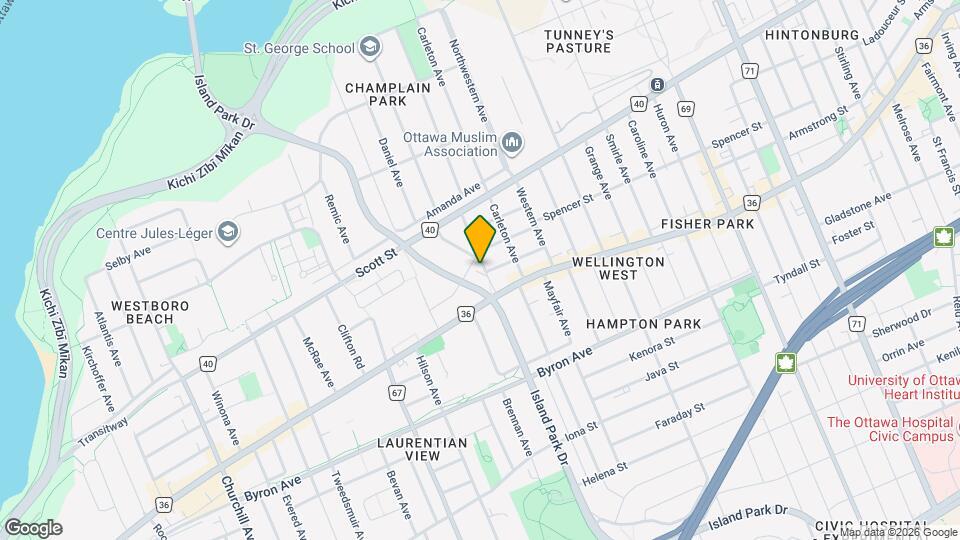 334 Rockhurst Rd Map and Location Details