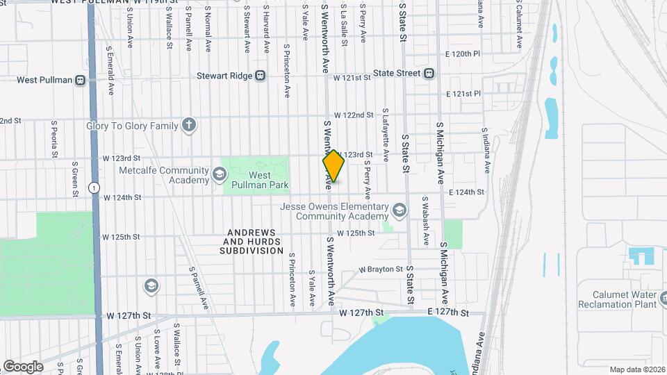 12351 S Wentworth Ave Mapa y Detalles de la Ubicación