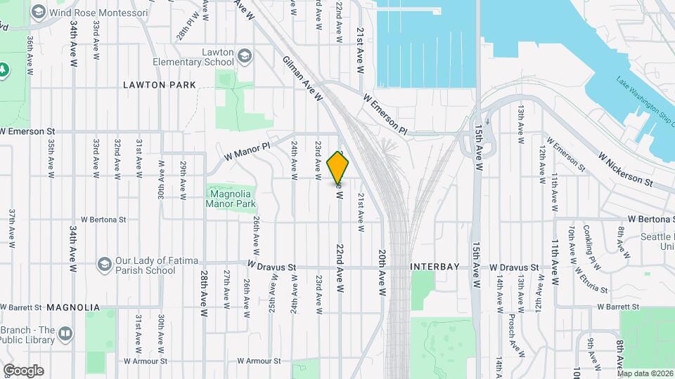 3447 22nd Ave W Map and Location Details